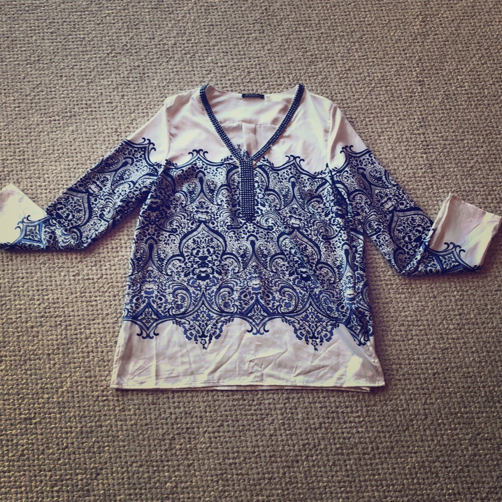 Cute 97%polyester 3%spandex shirt